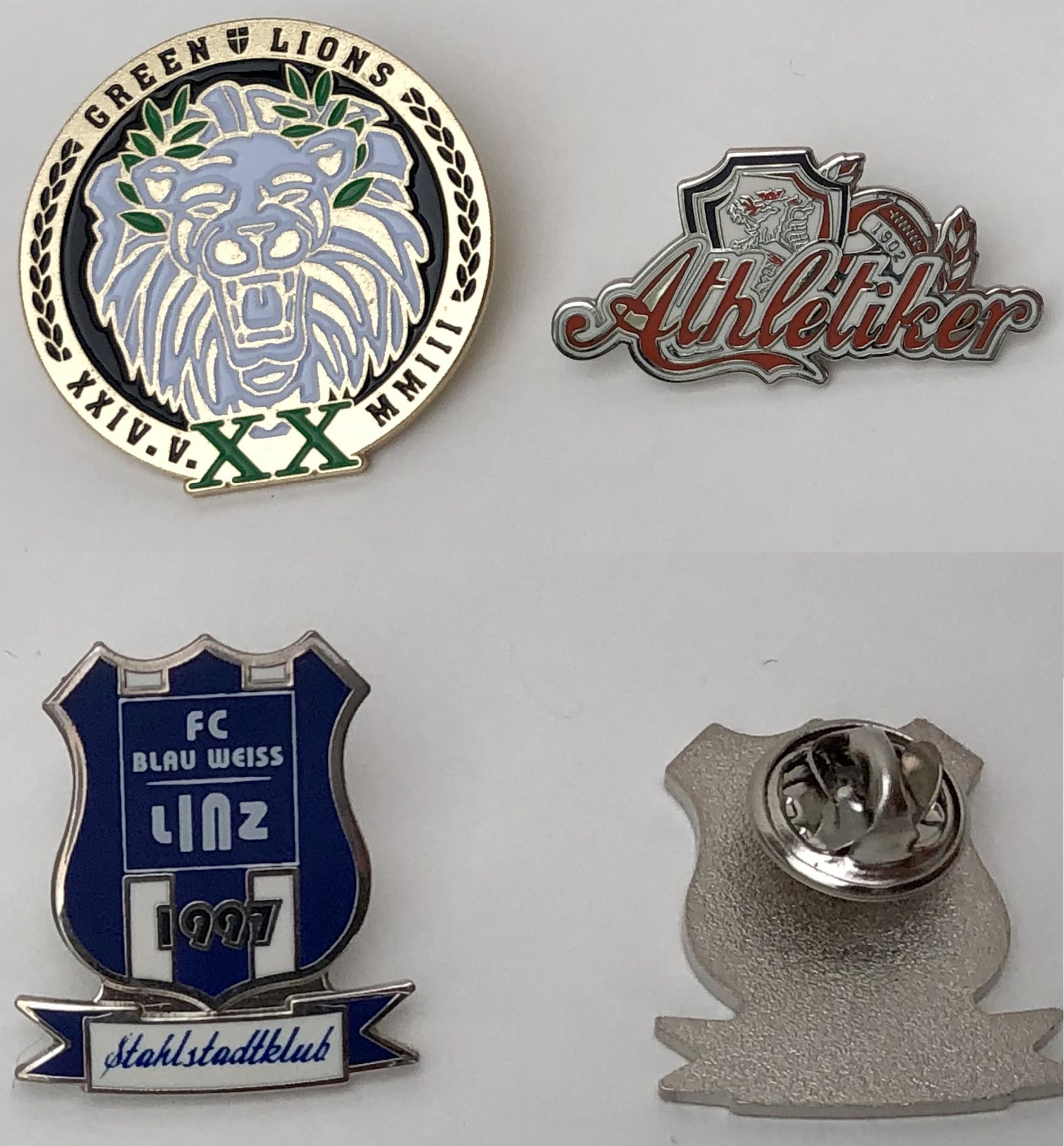 Ehrungen mit personalisierten Pins