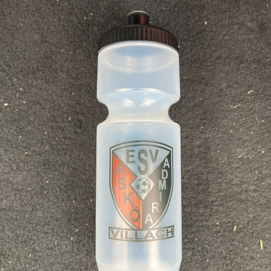 Trinkflasche mit Vereinswappen